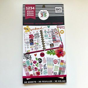 Me & My Big Ideas Create 365 Happy Planner Sticker Value Pack Today 1234 Sticker